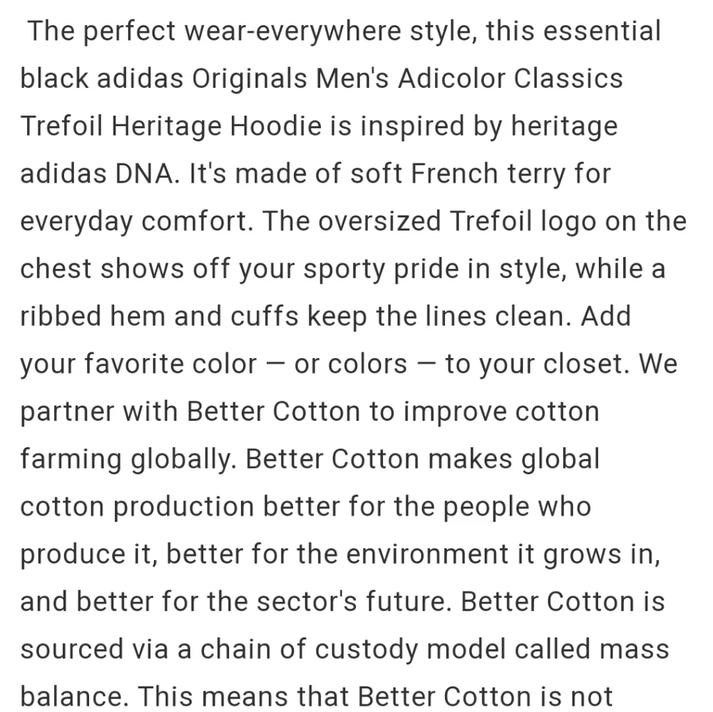 NWT Men's Adidas Trefoil Hoodie - Picture 6 of 7